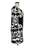 Milano Graphic Black Cocktail Dress Size XL - photo 4