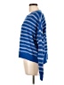 CAbi Stripes Blue Pullover Sweater Size L - photo 5