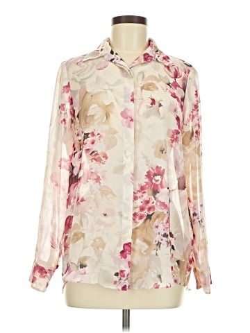 Chaps Long Sleeve Blouse (view 1)