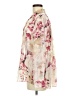 Chaps 100% Polyester Floral Ivory Long Sleeve Blouse Size M - photo 5