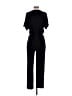 Chelsea28 Solid Black Jumpsuit Size S - photo 2