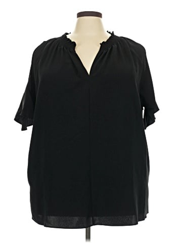 RACHEL Rachel Roy Short Sleeve Blouse (view 1)