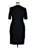 L.K. Bennett Solid Black Cocktail Dress Size 14 - photo 2
