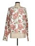 Laura Ashley Floral Pink Ivory Pullover Sweater Size M - photo 1