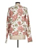 Laura Ashley Floral Pink Ivory Pullover Sweater Size M - photo 2
