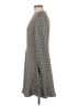 Ann Taylor LOFT Houndstooth Gray Ivory Casual Dress Size 6 - photo 5