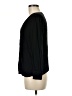 14th & Union 100% Rayon Black Long Sleeve Blouse Size M - photo 5