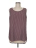 Ann Taylor LOFT 100% Polyester Burgundy Sleeveless Blouse Size M - photo 1