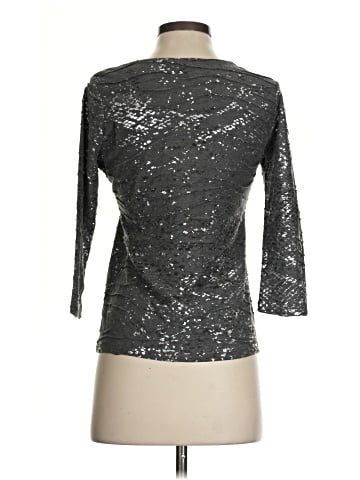 JM Collection 3/4 Sleeve Top (view 2)