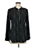 Assorted Brands Black Long Sleeve Blouse Size M - photo 1