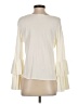 Esprit Ivory Long Sleeve Blouse Size S - photo 2