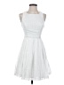 BCBG 100% Polyester White Cocktail Dress Size 2 - photo 1