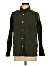 Dockers Solid Green Long Sleeve Button-Down Shirt Size L - photo 1