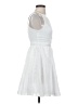 BCBG 100% Polyester White Cocktail Dress Size 2 - photo 4