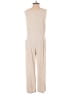 Grade & Gather Solid Tan Jumpsuit Size S - photo 2