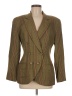 Jessica by Christopher L Plaid Green Blazer Size 6 - photo 1