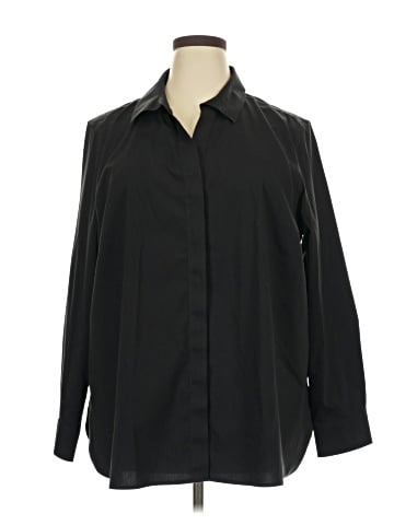 Foxcroft Long Sleeve Blouse (view 1)