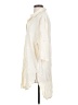 Ekouaer 100% Rayon Ivory 3/4 Sleeve Button-Down Shirt Size S - photo 5