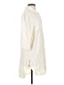 Ekouaer 100% Rayon Ivory 3/4 Sleeve Button-Down Shirt Size S - photo 4