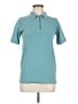 Bogner 100% Cotton Teal Short Sleeve Top Size 8 - photo 1