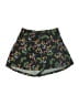 QUEEN SHOP Floral Black Shorts Size S (estimated) - photo 1