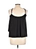 Aqua Green Black Sleeveless Top Size XL - photo 2