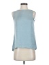 Pull&Bear Blue Sleeveless Blouse Size S - photo 1