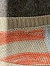 Unbranded 100% Polyester Stripes Orange Pullover Sweater Size M - photo 7