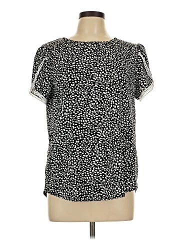 Angashion Short Sleeve Blouse (view 1)