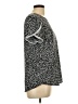 Angashion Black Short Sleeve Blouse Size L - photo 4