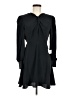 Topshop 100% Polyester Black Casual Dress Size 6 - photo 1