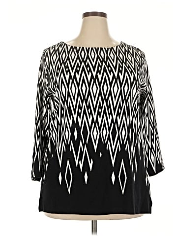 Rafaella 3/4 Sleeve Blouse (view 1)