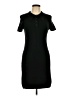 Gilli Solid Black Casual Dress Size L - photo 1