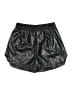 Vibrant M.I.U 100% Polyester Metallic Black Shorts Size M - photo 2