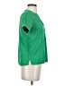 J.Crew Green Short Sleeve Blouse Size XXS - photo 4