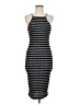 iris Stripes Gray Casual Dress Size M - photo 1