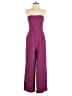 Express 100% Polyester Solid Purple Jumpsuit Size S - photo 1