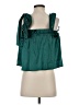 Hudson Gray Teal Sleeveless Blouse Size S - photo 2