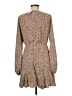 She + Sky Animal Print Brown Casual Dress Size M - photo 2