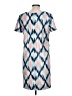 AGB Graphic Blue Casual Dress Size 10 - photo 2