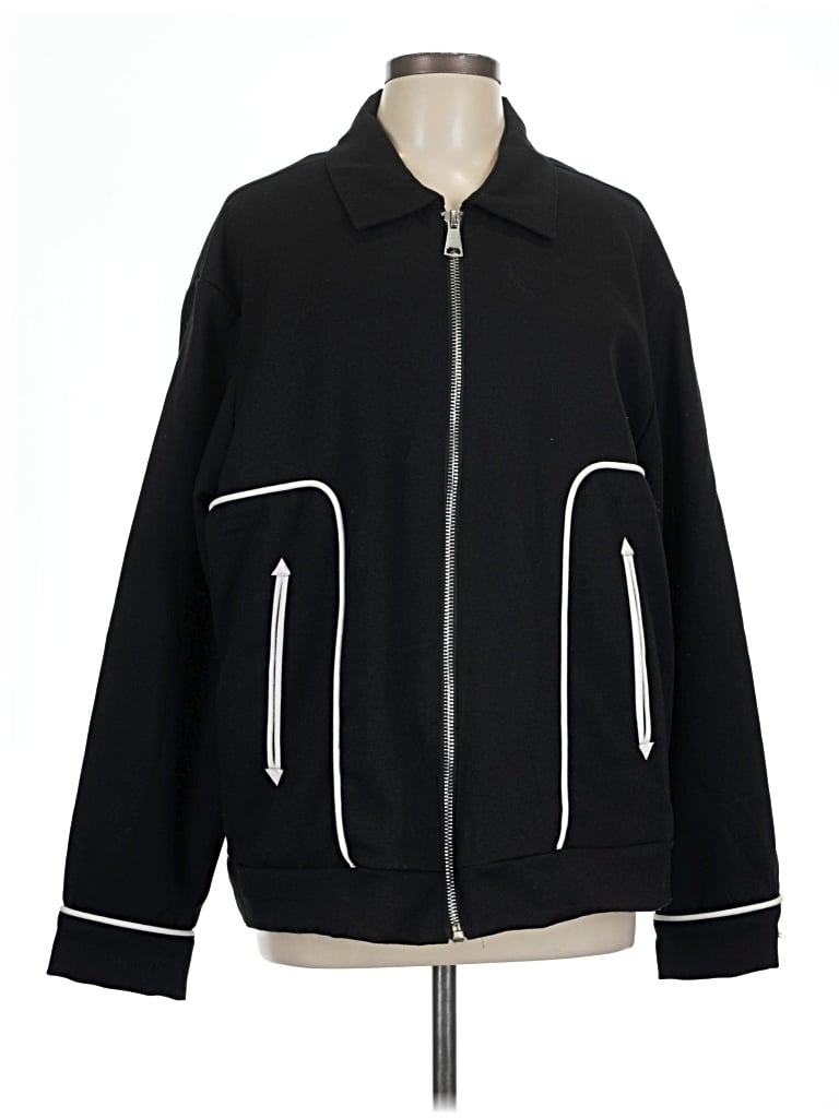 Pre-owned Pacsun Jacket In Black