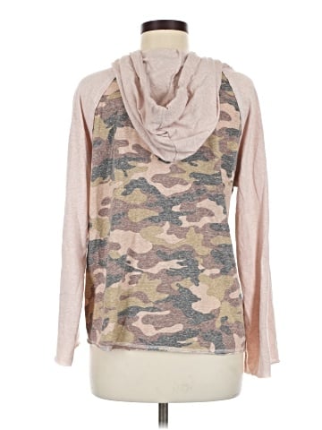 Hem & Thread Pullover Hoodie (view 2)