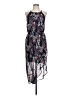 Ecowish 100% Polyester Floral Blue Cocktail Dress Size L - photo 1
