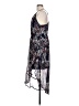 Ecowish 100% Polyester Floral Blue Cocktail Dress Size L - photo 5