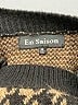 En Saison Plaid Black Pullover Sweater Size M - photo 7