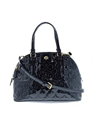 Coach Factory Leather Satchel (view 1)