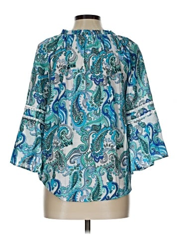 NY Collection 3/4 Sleeve Blouse (view 2)