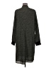 Ecru 100% Polyester Gray Green Casual Dress Size L - photo 2