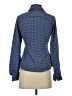 Columbia Houndstooth Blue Long Sleeve Button-Down Shirt Size S (estimated) - photo 2