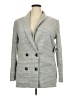 Just Fab 100% Polyester Houndstooth Gray Blazer Size XXL - photo 1